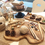 Natural Wood Slices - Set of 3 - Modern Teaching Aids NZ