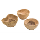 Natural Wooden Bowls - Set of 3 - Modern Teaching Aids NZ