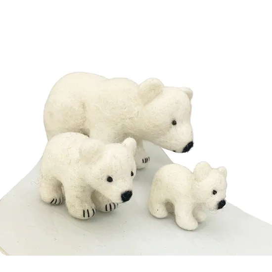 Polar Bear Family/3pc