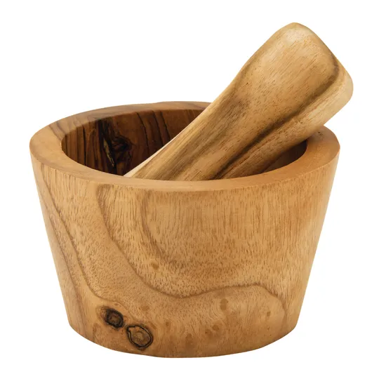 Wooden Mortar and Pestle - 11cm - Modern Teaching Aids NZ