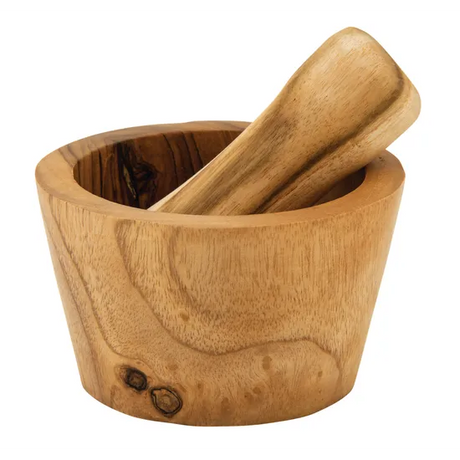Wooden Mortar and Pestle - 11cm - Modern Teaching Aids NZ
