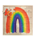 Bright Rainbow Puzzle - 25 Pieces - Modern Teaching Aids NZ