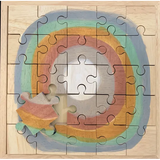 Earth Moon Puzzle - 25 Pieces - Modern Teaching Aids NZ