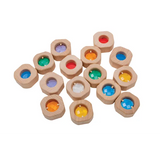 Rainbow Window Block Set - 15 pieces - Modern Teaching Aids NZ