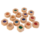 Rainbow Window Block Set - 15 pieces - Modern Teaching Aids NZ