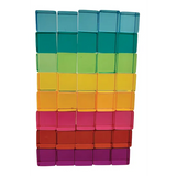 Transparent Lucite Blocks - 40 pieces - Modern Teaching Aids NZ