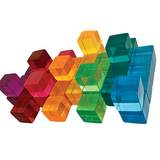 Transparent Lucite Blocks - 40 pieces - Modern Teaching Aids NZ