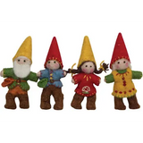 Felt Gnome Family - Set of 4 - Modern Teaching Aids NZ