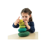 Felt Stacking Set - Green 5 pcs - Modern Teaching Aids NZ