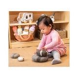 Felt Stacking Set - Stone Greys 5 pcs - Modern Teaching Aids NZ