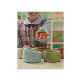 Earth Tones Balls & Bowl Set of 6 - Modern Teaching Aids NZ