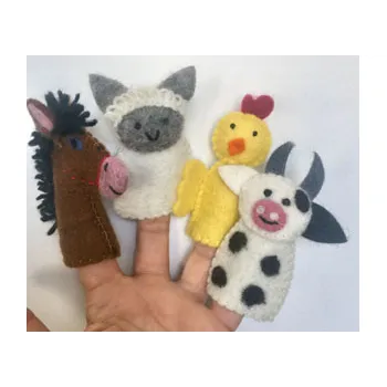 Felt Finger Puppets - Farm Animals - Modern Teaching Aids NZ