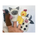 Felt Finger Puppets - Farm Animals - Modern Teaching Aids NZ