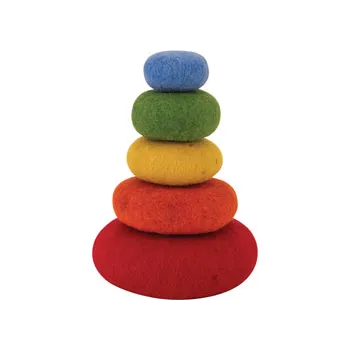 Felt Stacking Set - Rainbow 5 pcs - Modern Teaching Aids NZ