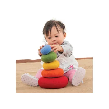 Felt Stacking Set - Rainbow 5 pcs - Modern Teaching Aids NZ