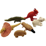 Felt Australian Animals 6 Pieces - Modern Teaching Aids NZ