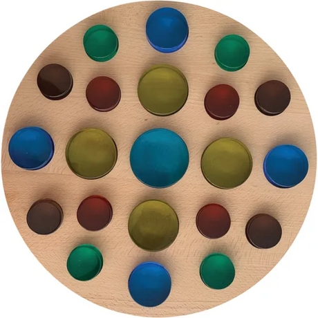 Mandala Lucite Pegs Cool Tone 21 Pieces