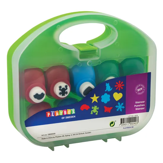 Decorative Craft Punches - Set of 9 - Modern Teaching Aids NZ