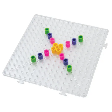 Jumbo Iron on Bead Board, Square - Pack of 5 - Modern Teaching Aids NZ