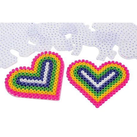 Jumbo Iron On Beads Boards, Assorted - Pack of 5 - Modern Teaching Aids NZ