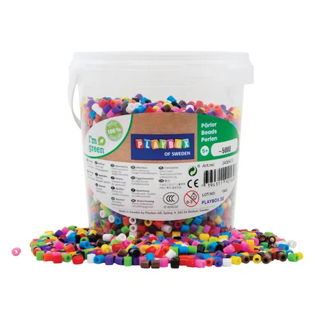 I'm Green Iron On Beads - Pack of 5000 - Modern Teaching Aids NZ