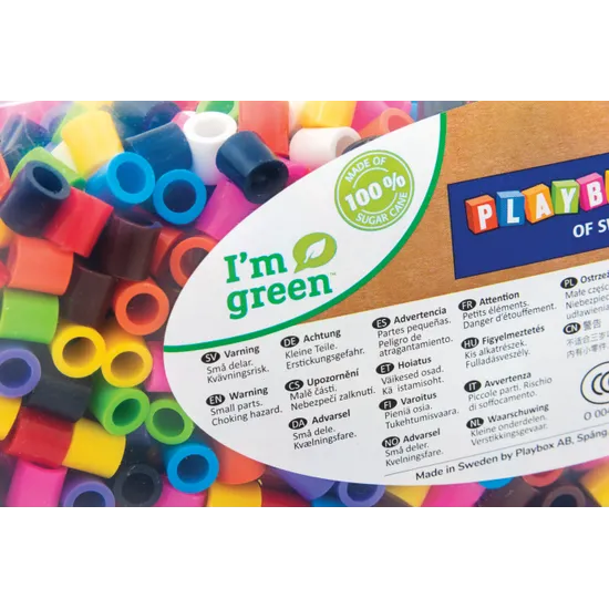 I'm Green Iron On Beads - Pack of 5000 - Modern Teaching Aids NZ