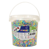 Pastel Iron On Beads - 10 000 Pieces - Modern Teaching Aids NZ