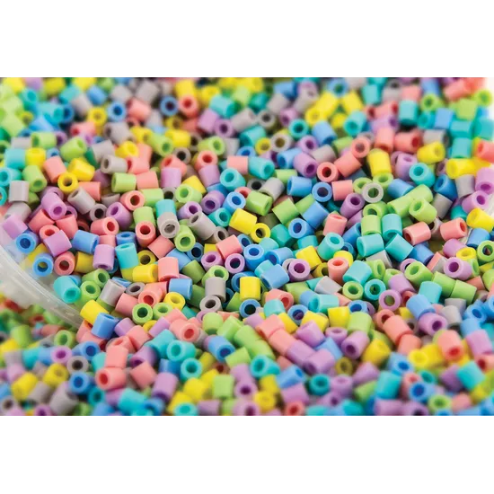 Pastel Iron On Beads - 10 000 Pieces - Modern Teaching Aids NZ