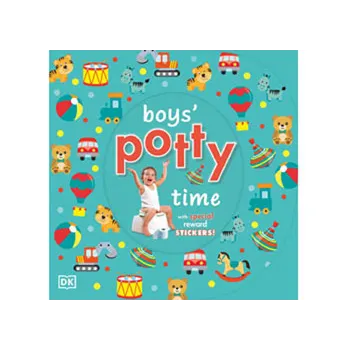 Boy's Potty Time Board - Book - Modern Teaching Aids NZ