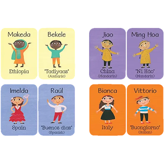 Children of the World Memory Game - Modern Teaching Aids NZ
