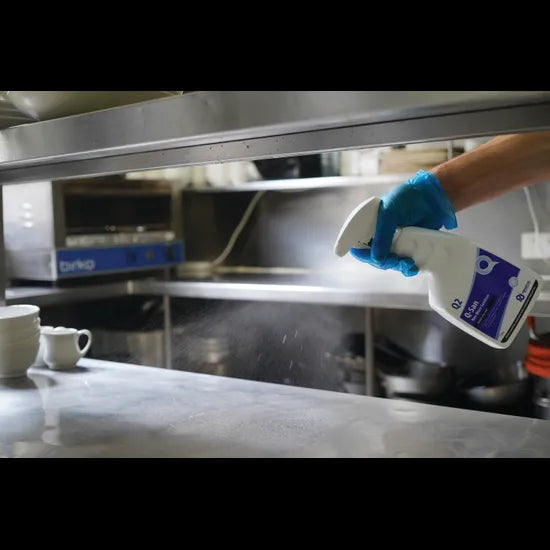 Peerless Q-San Non Rinse Sanitiser - 750ml - Modern Teaching Aids NZ