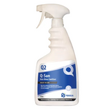 Peerless Q-San Non Rinse Sanitiser - 750ml - Modern Teaching Aids NZ