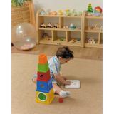 K's Kids - Owl! Stacking bucket - Modern Teaching Aids NZ