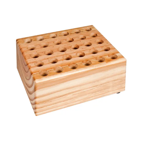 Teachables Scissor Wooden Storage Block - 30 Holes