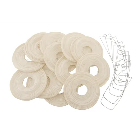 Creatistics Small White Paper Lanterns- Pack of 10 - Modern Teaching Aids NZ