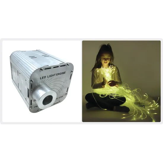 Fibre Optic Twinkle Light Source & 3m Tails