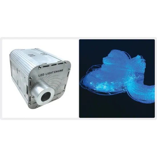 Fibre Optic Twinkle Light Source & 2m Tails