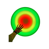 Round Interactive Colour Changing Tile 50 cm + Adaptor - Modern Teaching Aids NZ