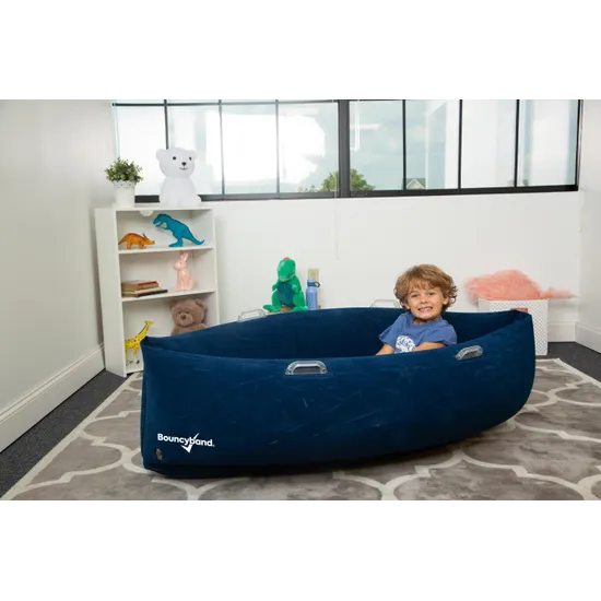 60' Comfy Hugging Peapod Sensory Pod - Blue - Modern Teaching Aids NZ