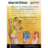 Hand Strengthener Pack of 3 - Modern Teaching Aids NZ