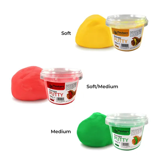 Therapy Putty - 5 colours - 5 strengths - Modern Teaching Aids NZ