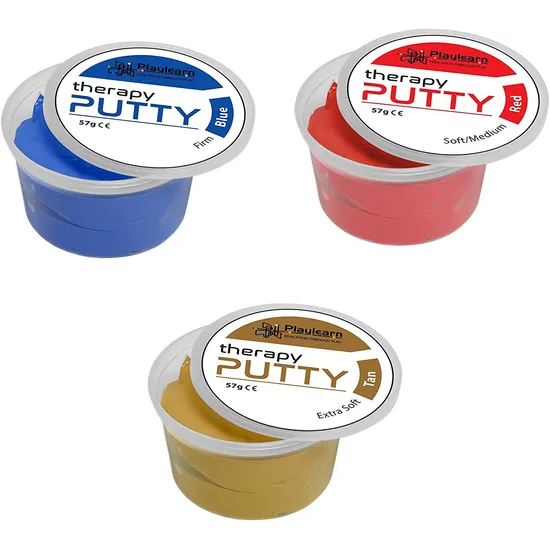 Therapy Putty - Set of 3 - soft/med/firm - Modern Teaching Aids NZ