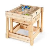 Sandy Bay Wooden Sand & Water Table - Modern Teaching Aids NZ