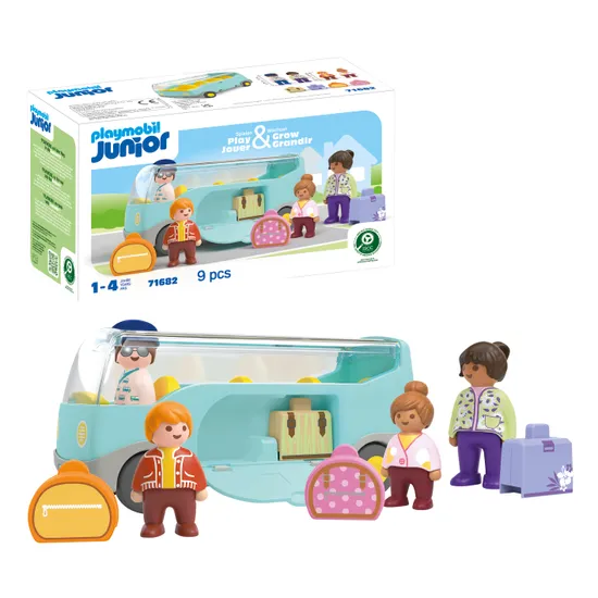 Playmobil - JUNIOR: Airport Shuttle Bus