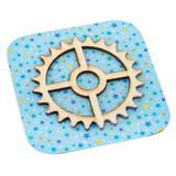 Papier Mache Square Coasters - Pack of 10 - Modern Teaching Aids NZ