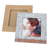 Papier Mache Flat Square Photo Frames - Pack of 6 - Modern Teaching Aids NZ
