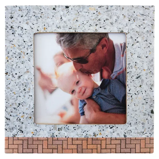 Papier Mache Flat Square Photo Frames - Pack of 6 - Modern Teaching Aids NZ