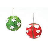 Christmas Papier Mache Ball - Pack of 10 - Modern Teaching Aids NZ