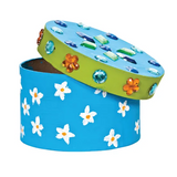 Papier Mache Round Medium Boxes - Pack of 6 - Modern Teaching Aids NZ