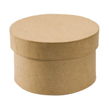 Papier Mache Round Medium Boxes - Pack of 6 - Modern Teaching Aids NZ